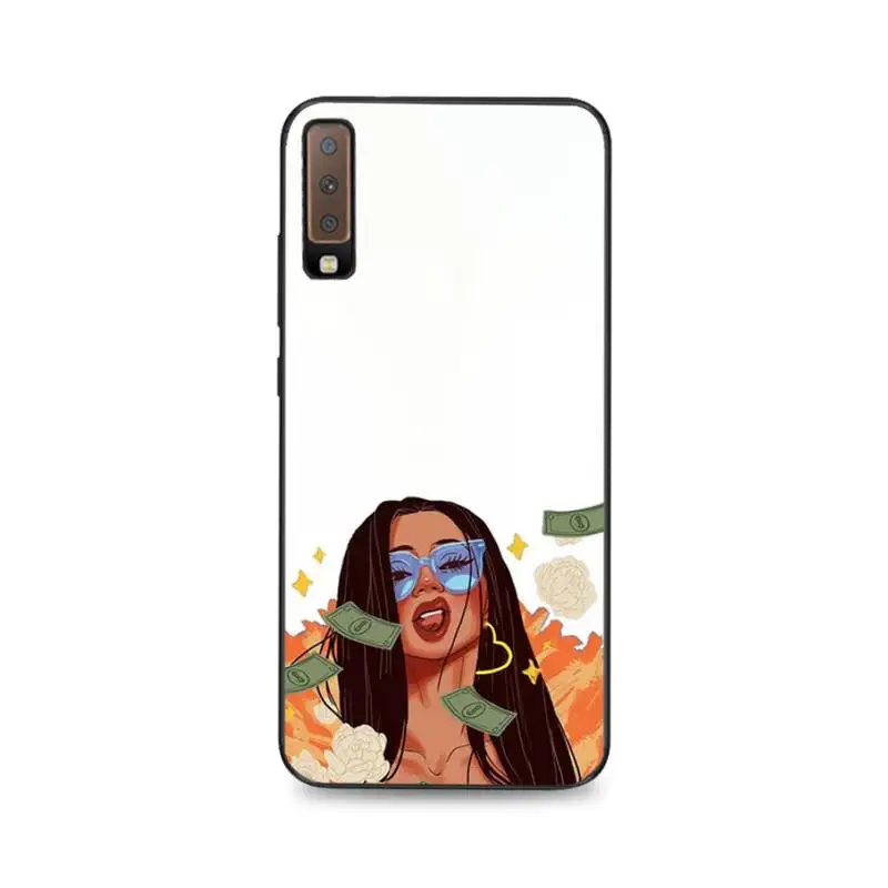 

Babaite Queen Afro Melanin Poppin Black TPU Soft Phone Case For Samsung A51 A71 A40 A50 A70 A10 A20 A30 A6 A7 A8 A9
