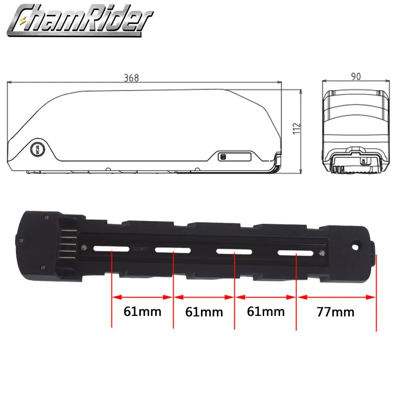 Original 48V 52V ebike Battery Polly Downtube 36V 20AH 30A 40A BMS 350W 500W 750W 1000W 1500W 18650 Cell BBS02 BBSHD bafang | Спорт и