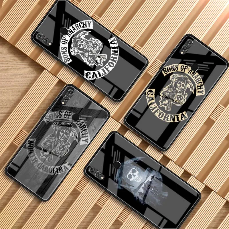 Роскошный чехол для Huawei P20 P30 P40 Lite PRO Mate 20 30 Pro из закаленного стекла с изображением