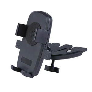 high quality universal car cd slot phone mount holder portable holder stand for smart phone free global shipping