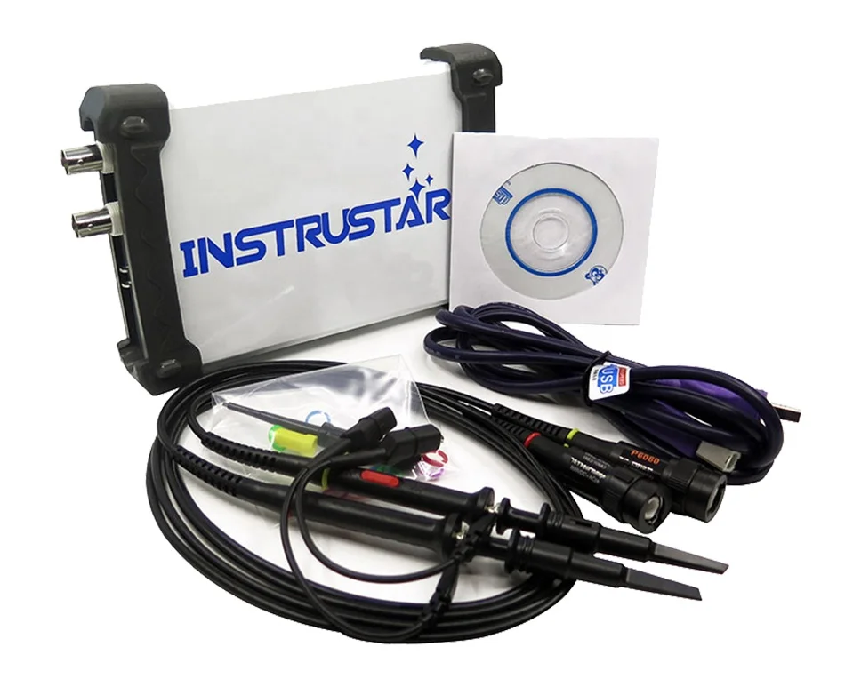 

ISDS220A 2 IN 1 PC USB virtual Digital oscilloscope+Spectrum analyzers 60MHz 200MSa/s