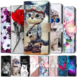 flip case for xiaomi redmi 9c nfc 9 9a 7 7a case wallet book cover for xiomi redmi note 9s 9 pro note 7 pro cute anime phone bag free global shipping
