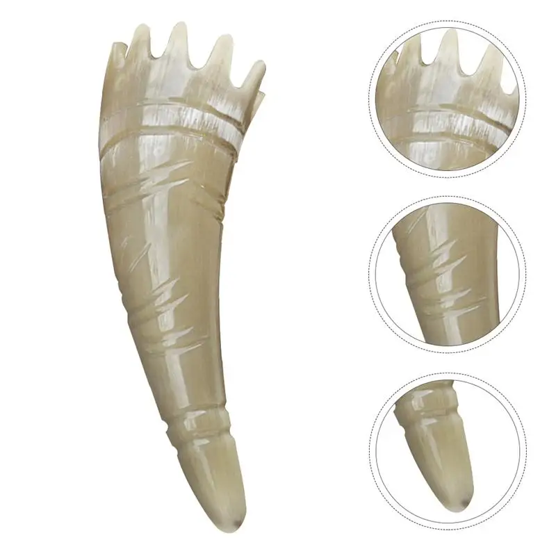 

1pc Acupoint Massage Horn Comb Convenient Comfortable Washing Hair Comb Massage Acupoint Comb for Home Beauty Salon Use