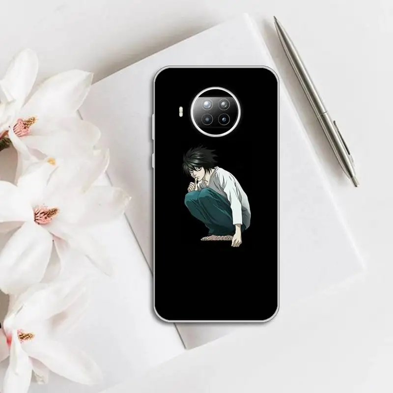

Death Note anime Phone Case Transparent for Xiaomi Redmi note 10 t 8 9 pro lite 11 Huawei P honor 8 10i 20 30 40 smart 2019