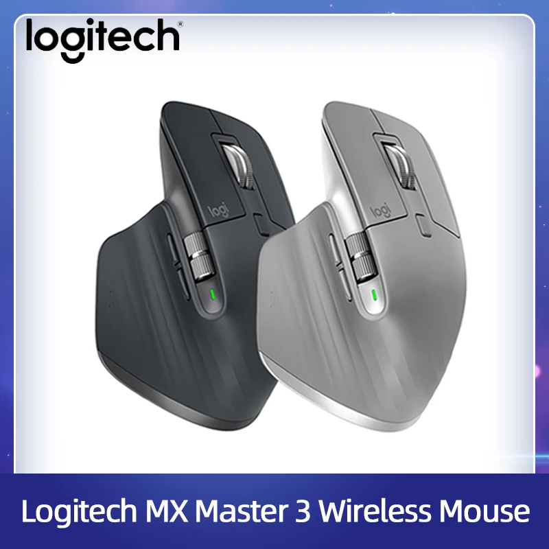 Logitech MX Master 3 Беспроводной Bluetooth управление Мышь заранее профилей настройки Mx 2s
