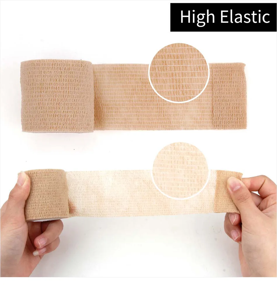 5/10/20pcs Tattoo Grip Bandage Disposable Nonwoven Self Adhesive Finger Wrist Wraps Protection Tapes Makeup Tattoo Accessories