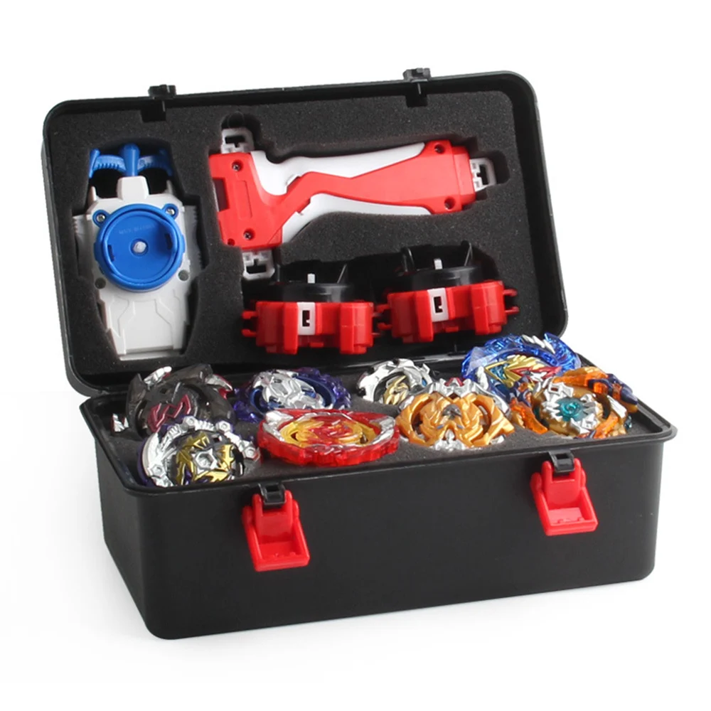 Spinning top Burst Arena Toys set B-129 b-128 B-127 Bey Burst With Launcher And Storage Box Bayblade Bable Drain Fafnir Phoenix