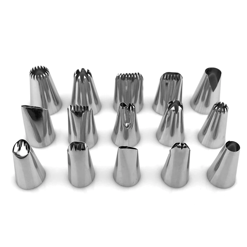 15 шт./компл. сопла обледенение трубопроводов крем новая форма украшения торта