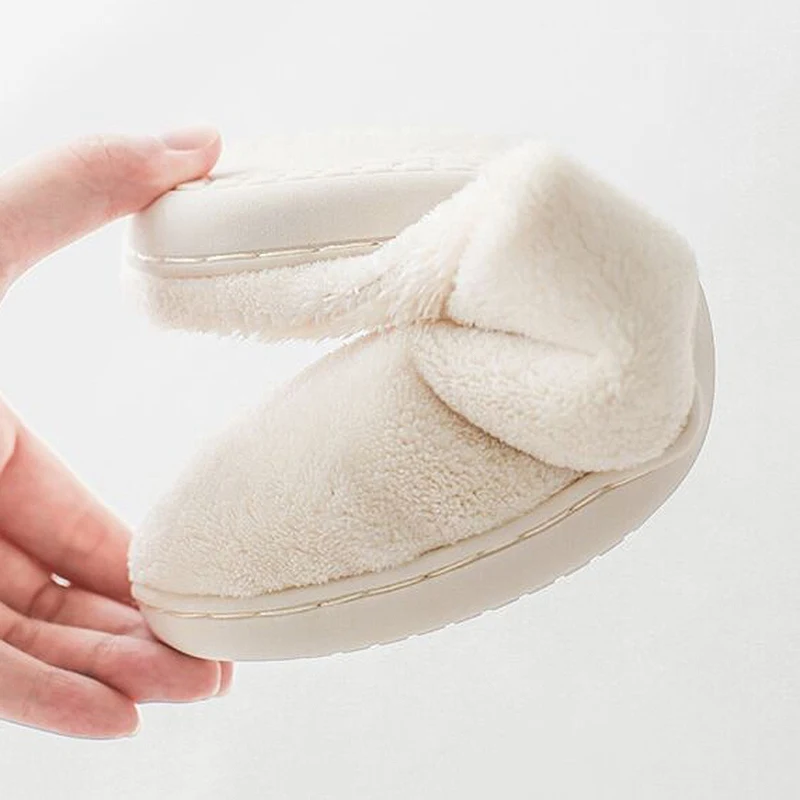 2019 женские тапочки мягкие домашние теплая Домашняя обувь нескользящие плюшевые