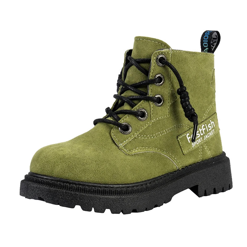 

2021 Martin Boots And Fleece Casual Shoes For Boys And Girls And Children Comfortable For Students In Solid Colors