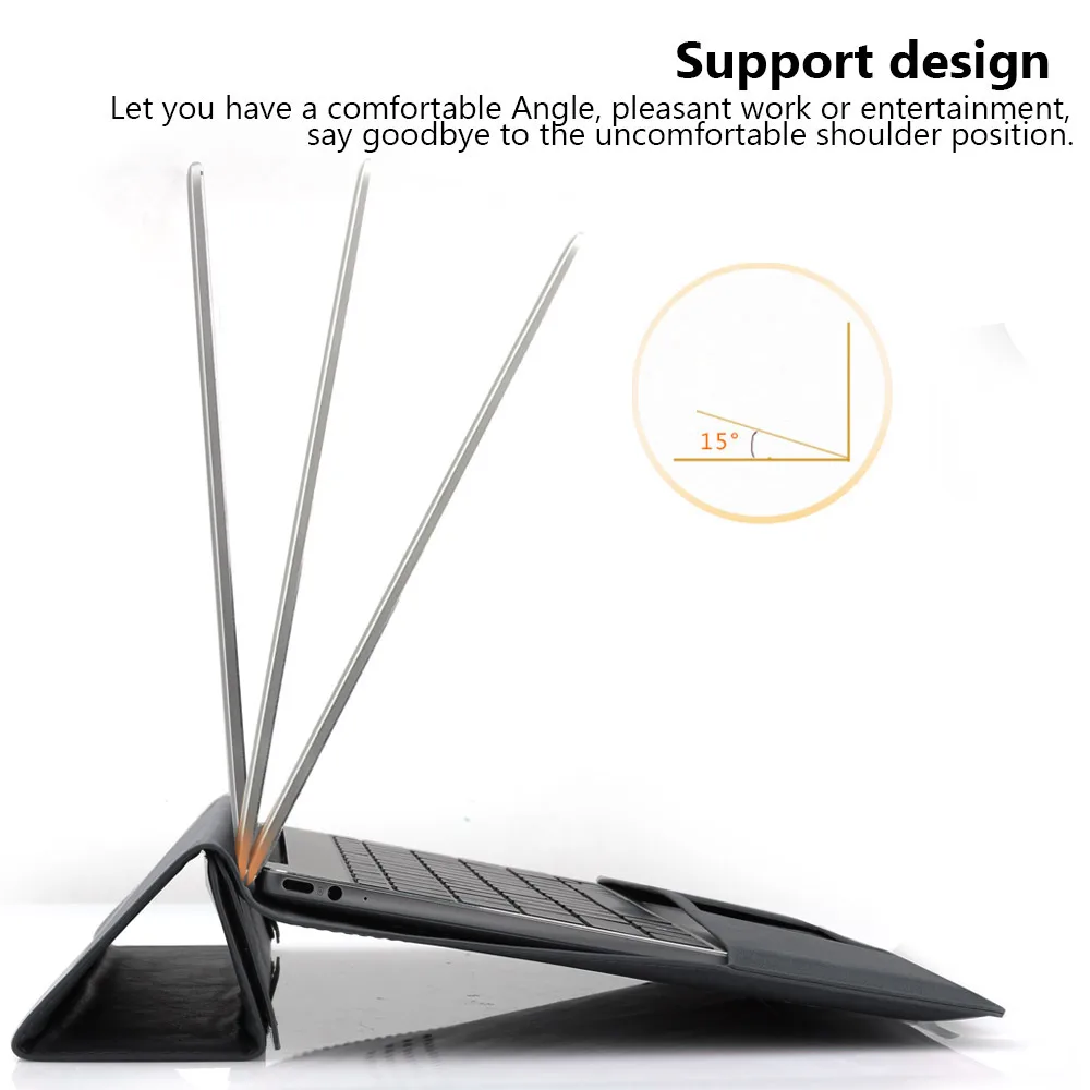 Для MacBook Pro 16 дюймов чехол из искусственной кожи для планшета защитный ноутбука с