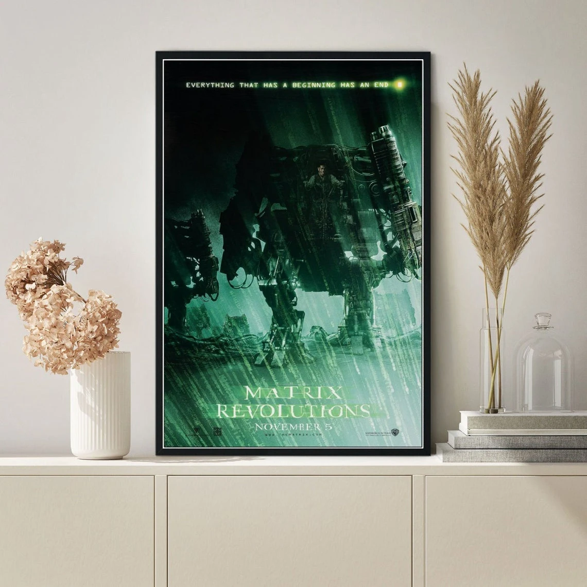 

Matrix Revolutions Movie Poster Canvas Print Wall Painting Home Decoration ( No Frame )