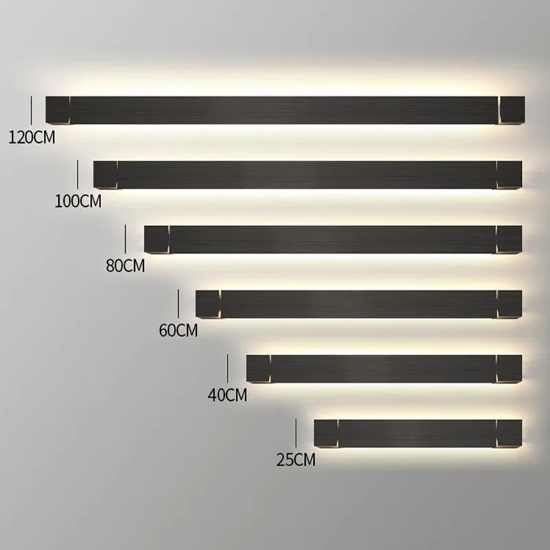 

Bedside Wall Lamp Bedroom Modern Simple Staircase Living Room Led Lamp Applique Murale Luminaire Led Mirror Led Wall Light