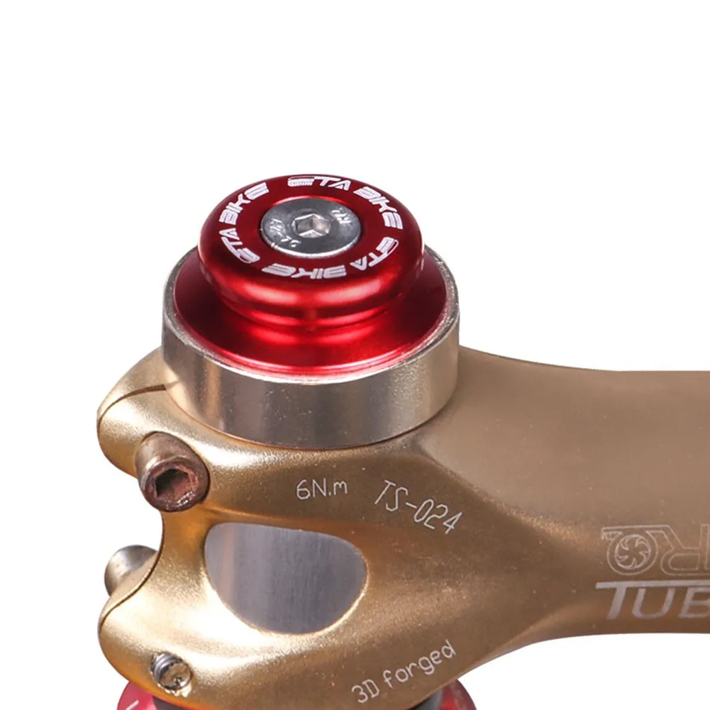 

Portable Bicycle Headset Cap Ultralight Aluminum Alloy Bike Stem Headset Top Cap Bowl Cover Cycling Bicycle Parts Accessories