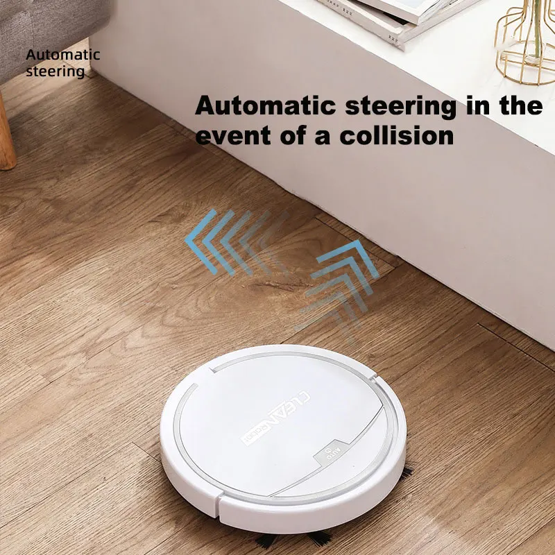 Умный робот-пылесос 3 в 1 ультратонкий автоматический беспроводной пылесос для