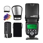 Беспроводная вспышка Andoer AD560 IV Pro 2,4G Speedlite GN50 с диффузором для DSLR-камеры s