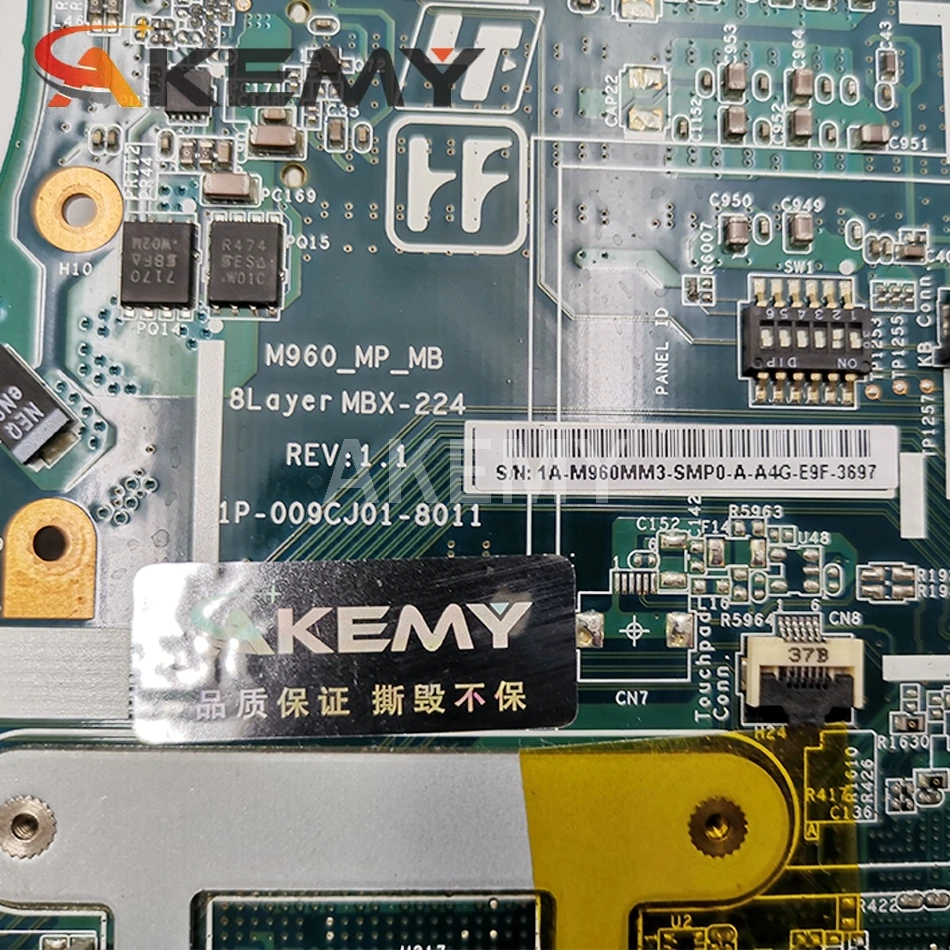 Материнская плата Akemy для ноутбука Sony Vaio VPCEB VPC-EB A1771577A HM55 DDR3 HD4500 MBX-224 M960 1P-009CJ01-8011 |
