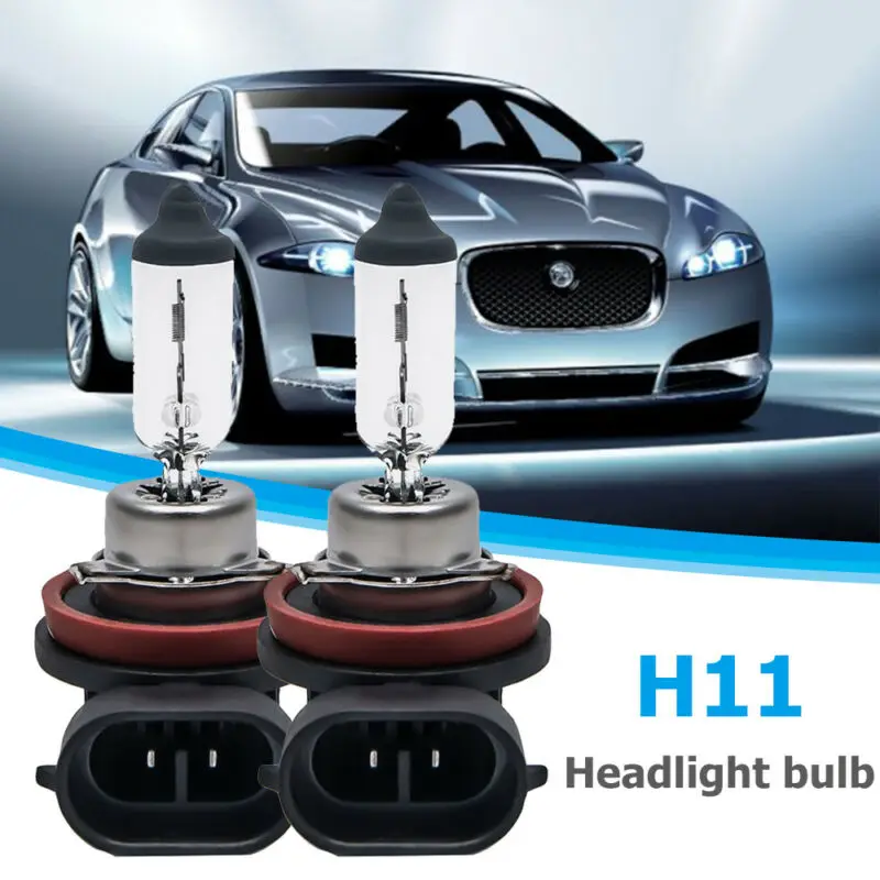 2 x H11 55 Вт 12 в прозрачные передние Автомобильные фары лампа дифференциального