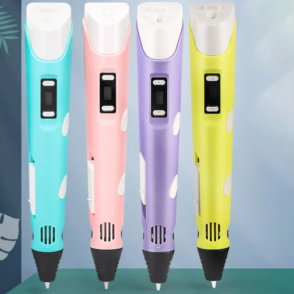 

3D Pen DIY 3D Printer Cotton Pen Drawing Pens Bubble Strokes For Children Expansion Effect Pen For Kids Christmas Birthday Gift