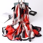Мода 2021, роскошный брендовый женский шарф, летний солнцезащитный пляжный палантины, женские шали и палантины, женские шелковые пашмины хиджабы