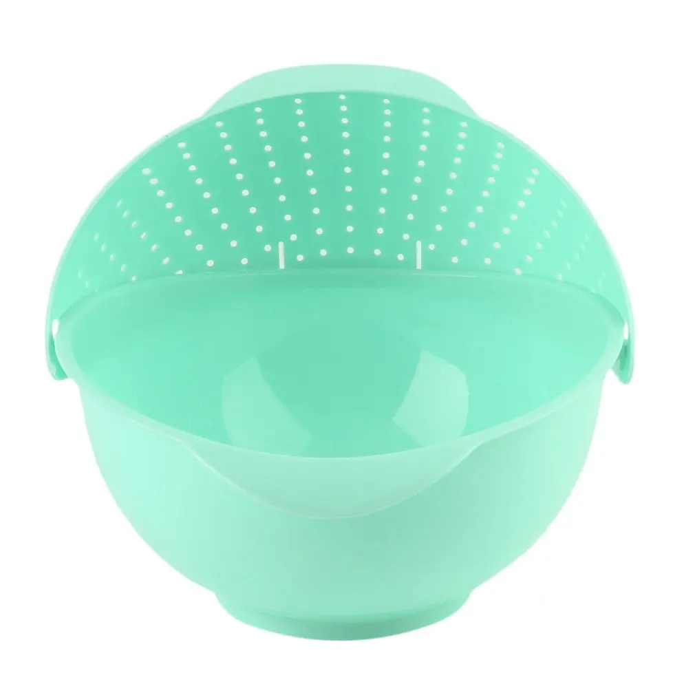 3 в 1 раскладушка риса фруктов овощей мыть сито кухонный инструмент фрукты/миска