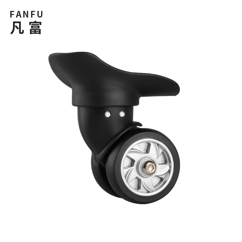 Easy To Install Luggage Universal Wheel Accessories Mute Universal Wheel Luggage Caster Black Password Suitcase Caster Component