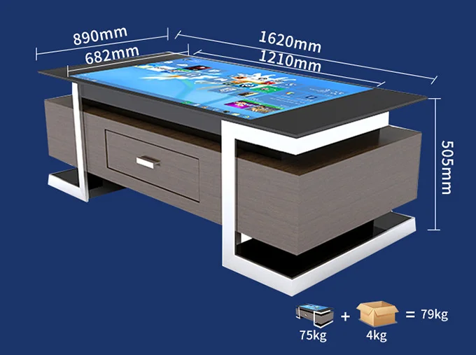 Белый Черный oem full hd сенсорный интерактивный журнальный столик/смарт сенсорный стол/ресторанный меню сенсорный стол