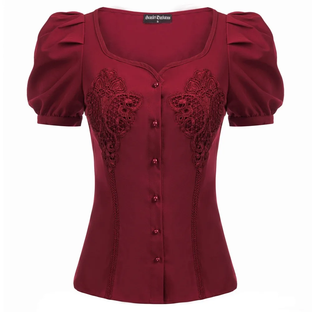 Летняя детская футболка Женская обувь в готическом стиле рубашка стимпанк