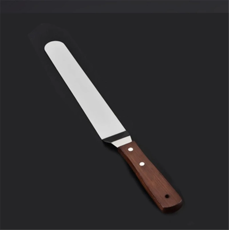 Шпатель для украшения тортов угловой шпатель глазировки 4/6/8/10 дюйма из