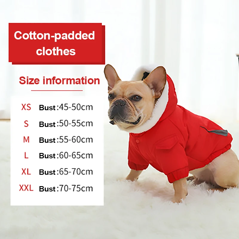 Red HOOPET Новые Pet Одежда с принтом в виде собак Тедди одежда VIP собака теплая одежда на Хлопчатобумажной Подкладке питомцев элегантный на осень-зиму - Цвет: Red