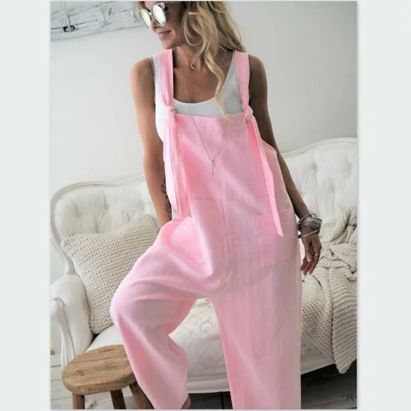 Свободные штаны для беременных брюки на лямках юбка одежда полных женщин