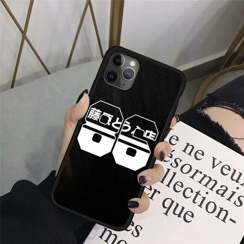 

Initial D car comic sport anime Phone Case For iphone 8 11 12 Redmi note 8 9 s huawei p 30 pro lite plus cover shell funda