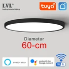 Потолочный светодиодный светильник 36 Вт, 45 Вт, с голосовым управлением