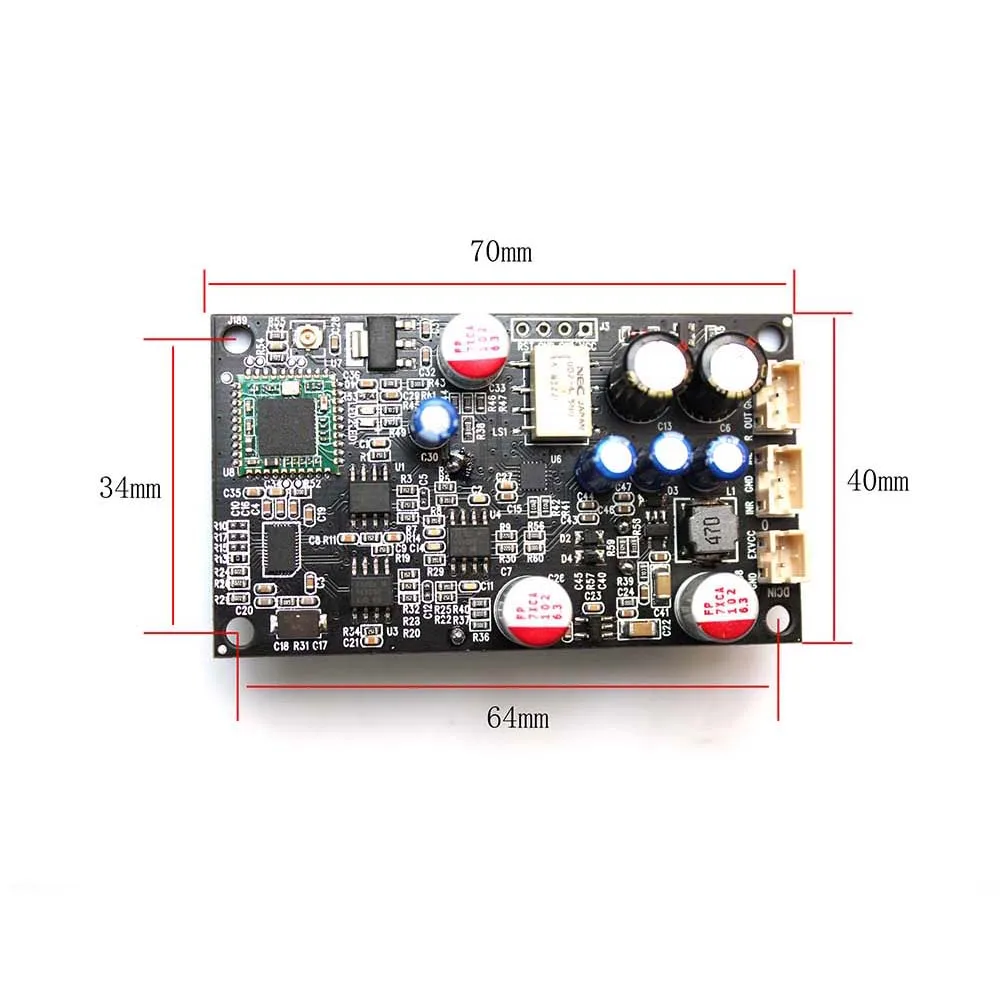 Изолированный модуль регулятора мощности ES9038 CSR8675 Bluetooth 5 0 поддержка