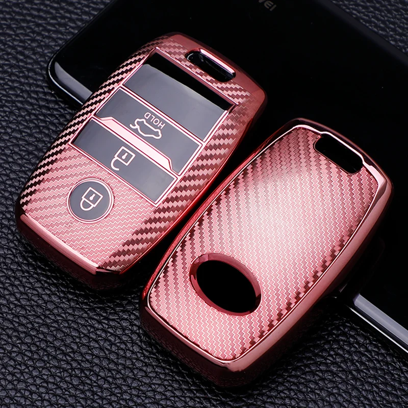 Чехол для автомобильного ключа с 2 кнопками для KIA Rio Rio5 Sportage Ceed Cerato K3 KX3 K4 K5 Cerato Sorento Optima Cerato Picanto