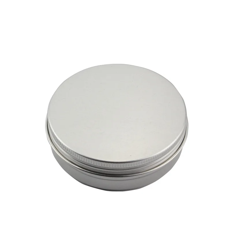 

10 шт. 120 г многоразовый Серебряный контейнер алюминиевая банка пустая косметическая коробка жестяная банка крем для макияжа Бальзам для губ...