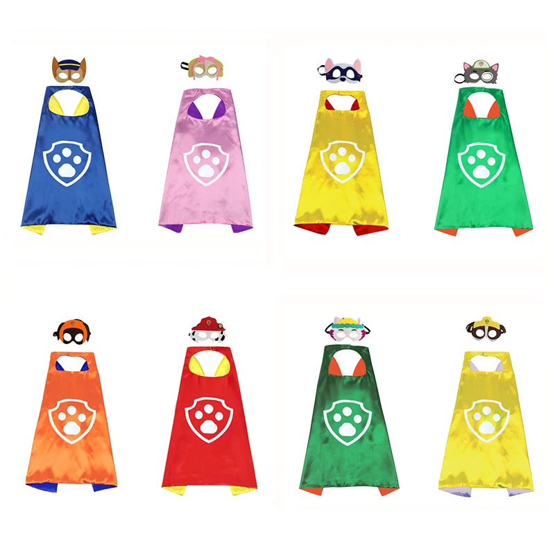 Новинка набор игрушек Щенячий патруль маска плащ косплей мультяшный подарок canine