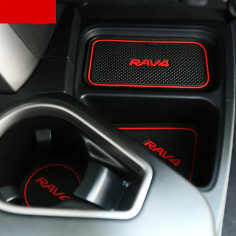 14 шт. Нескользящие Коврики для Toyota RAV4 Rav 4 2016 2018 гг.|Наклейки салона авто| |