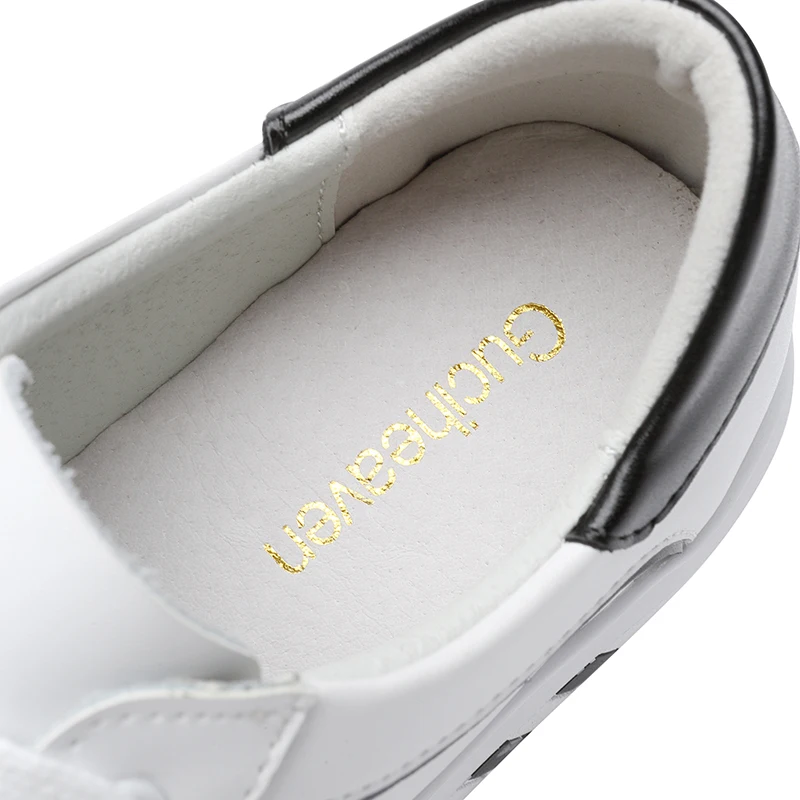 Новинка 2019 года женская обувь на шнуровке с круглым носком цвет белый черный