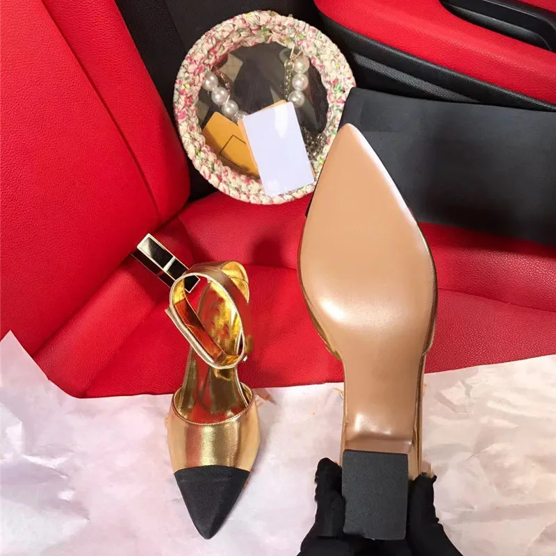 

2021 New Fashion Shoes Leather Gladiator Sandals Classic Women Med Heels Ankle Strap Hook Loop Ladies Party Shoes Luxury Brand