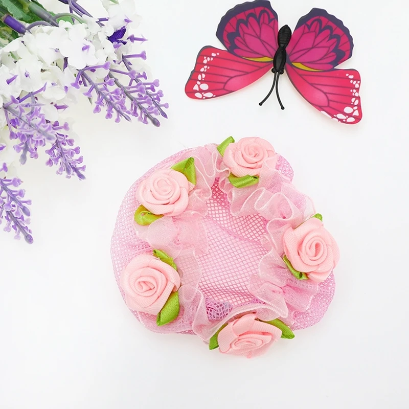 Сетка для волос кружевная многоразовая 8 см|Сетки волос| |