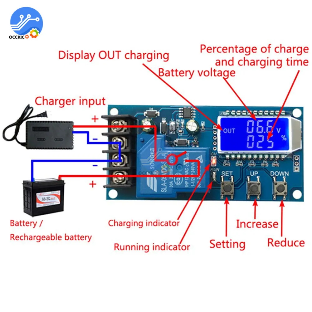 XY L30A BMS 6 60 в 30A аккумулятор 18650 литиевая батарея для зарядки плата контроллера