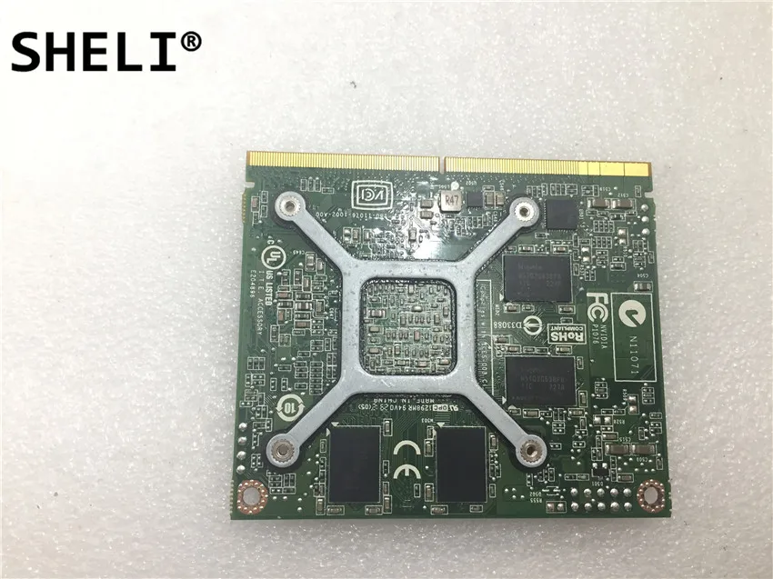 SHELI для Dell PMY8Y M4600-Nvidia-Quadro-2000M-2GB-SDRAM-Video-Card-Graphic | Компьютеры и офис
