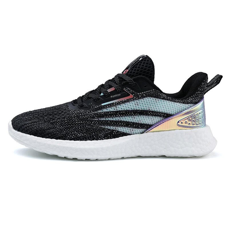 

Korean Version of Sports Casual Shoes Men's New Refreshing Mesh Breathable High Elastic Shock Absorption Running Lightweight