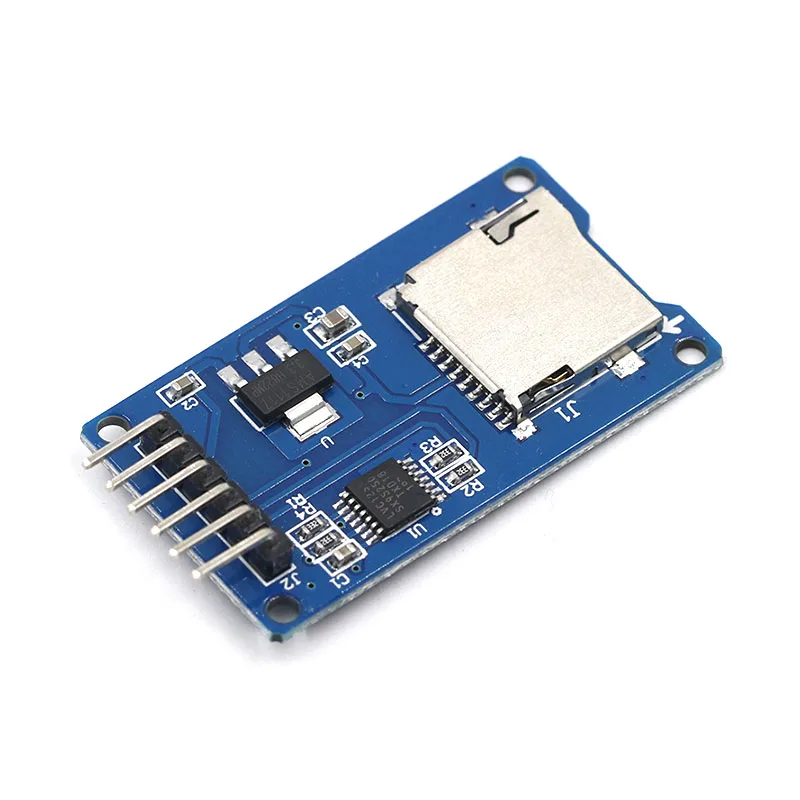 1 шт. Micro SD Плата расширения памяти TF карта защитный модуль SPI для Arduino