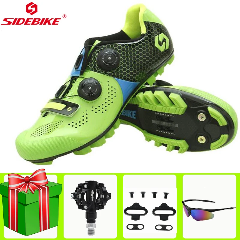 

SIdebike Cycling Shoes Mtb Man Racing Bicycle Sapatilha Ciclismo Mtb Mountain Bike Professional Self-locking Breathable Sneakers