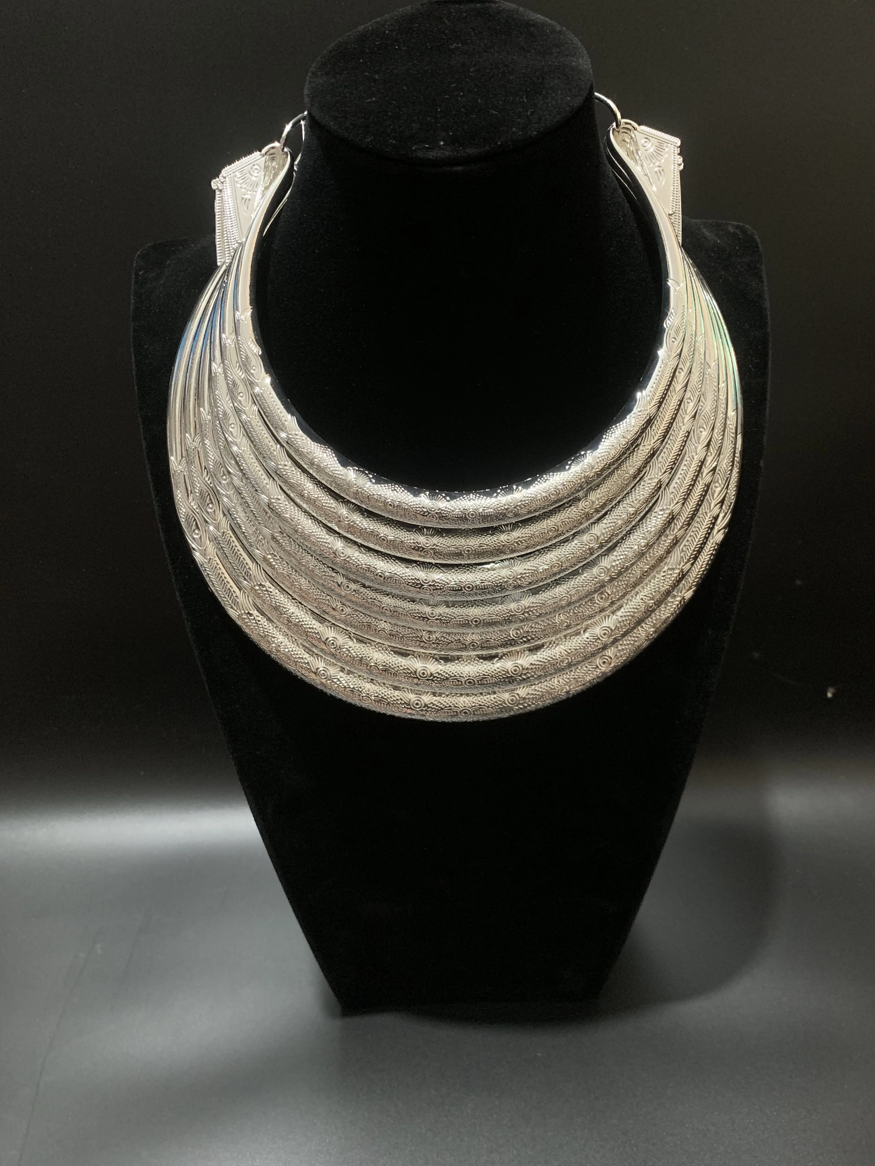 Семислойное ожерелье Miao женское для выступлений в бонийском стиле hmong | Украшения