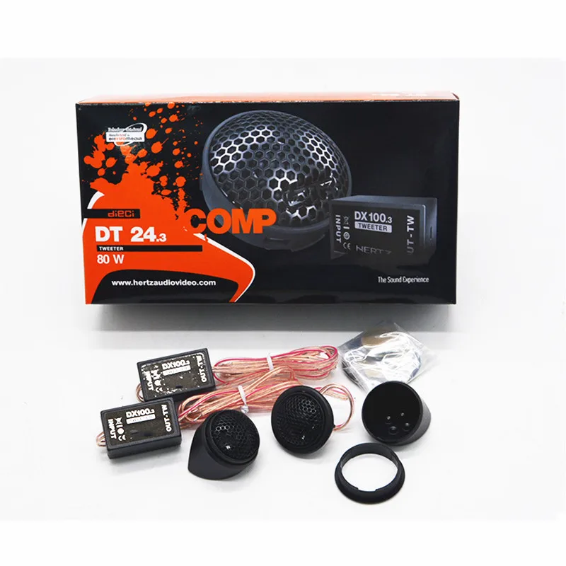 Автомобильная шелковая пленка маленький купольный Высокочастотный динамик 4 Ом