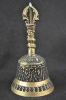 ancient china hand carved bronze bell statue collection statue home decoration gifts