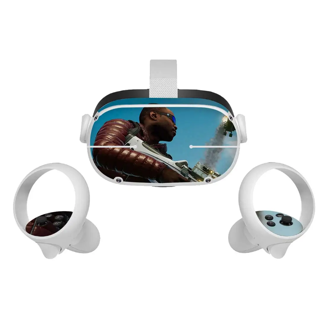 Наклейка из ПВХ для гарнитуры виртуальной реальности Oculus Quest 2 - купить по